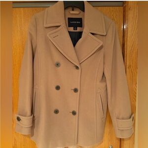 Lands' End Women's Classic Camel Peacoat
